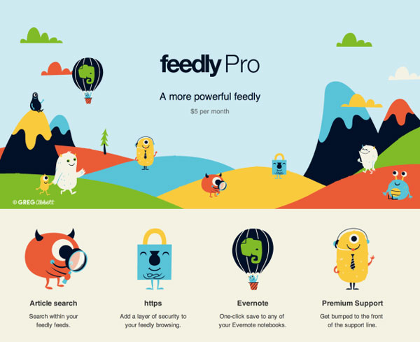 Feedly lança a versão PRO integrada com Evernote e com vários recursos
